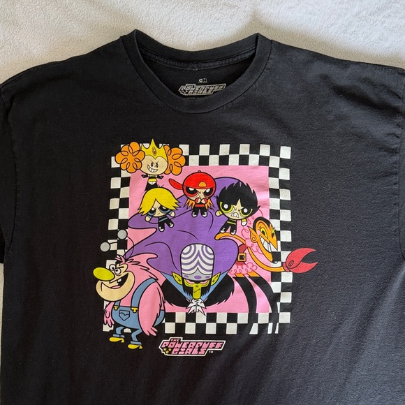 Cartoon Network Tops - Cartoon Graphic T-Shirt - Black